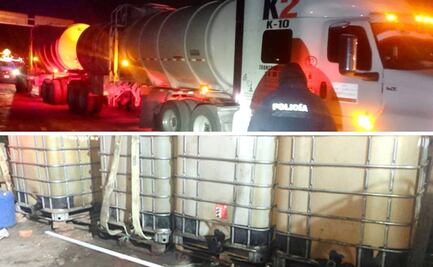 Aseguran casi 10 mil litros de huachicol en operativo estatal en Singuilucan