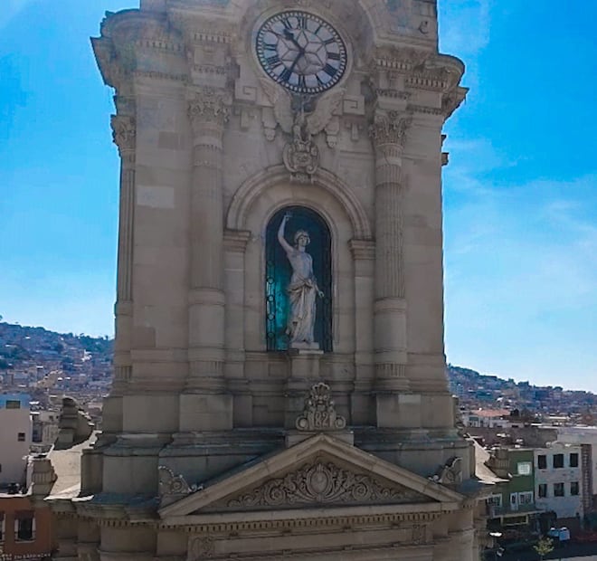 Reloj Monumental de Pachuca vive su 115 aniversario