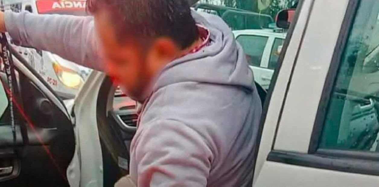 Conductor resulta herido de bala durante presunto intento de asalto en la México-Pachuca | Foto: especial