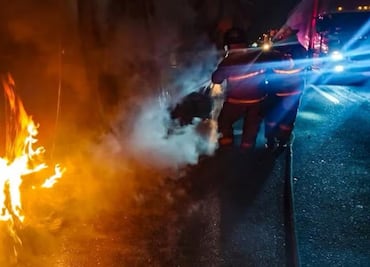 Explosión de vehículos con combustible robado alarma a comunidad de Tula