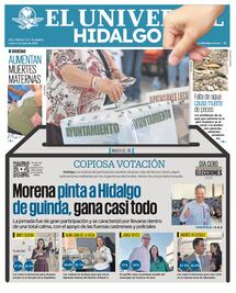 Portada El Universal Hidalgo 03/06/24