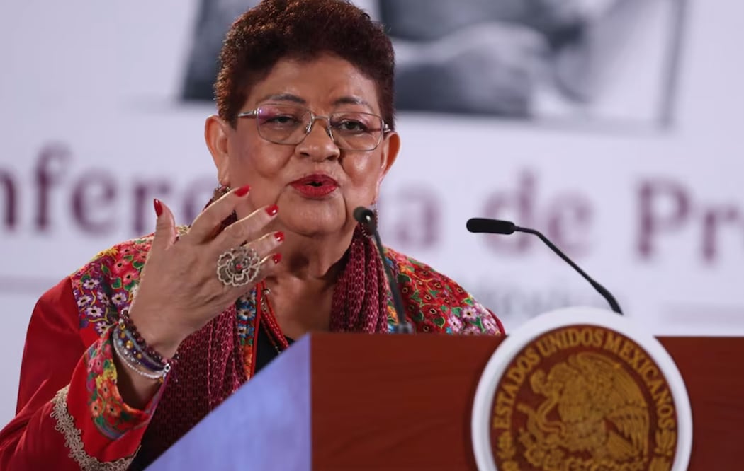 Ernestina Godoy, consejera jurídica de Presidencia. FOTO: DIEGO SIMÓN SÁNCHEZ / EL UNIVERSAL