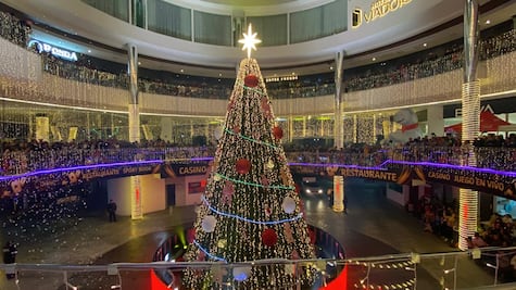 Vía Dorada enciende las luces de la Navidad con cientos de familias
