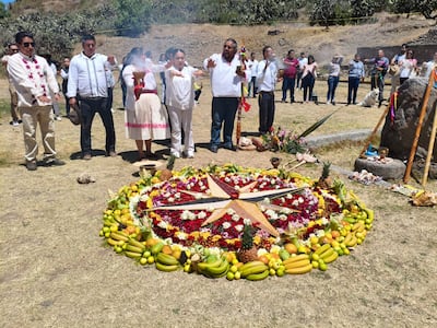  Reciben la primavera con rituales ancestrales en Huapalcalco