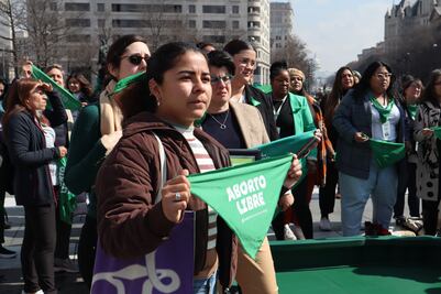 Marchan por el aborto seguro en Hidalgo