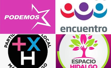 Cuatro partidos políticos han perdido su registro en Hidalgo en la última década