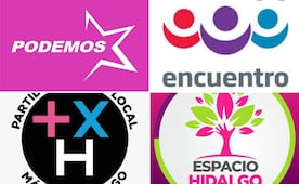 Cuatro partidos políticos han perdido su registro en Hidalgo en la última década