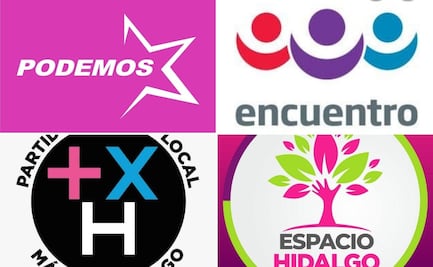 Cuatro partidos políticos han perdido su registro en Hidalgo en la última década