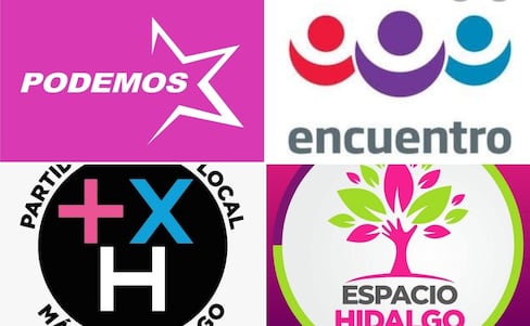 Cuatro partidos políticos han perdido su registro en Hidalgo en la última década