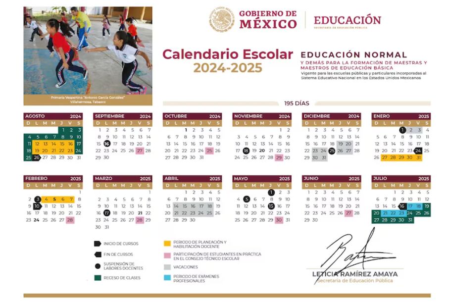 Calendario Escolar
