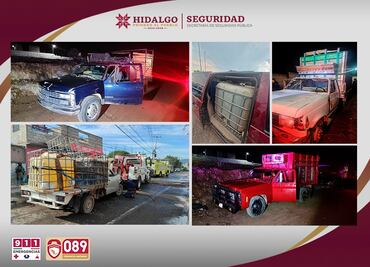 Decomisa SSPH más de 380 mil litros de combustible ilegal en una semana