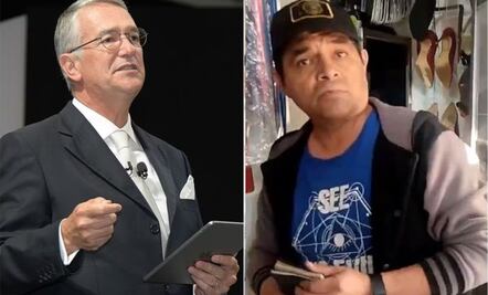 Salinas Pliego defiende a zapatero exhibido por mujer trans