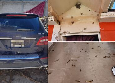 FGR catea inmueble en Tula; encuentran vehículos y cartuchos de arma de grueso calibre