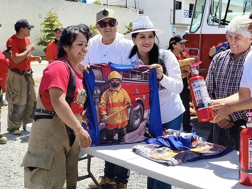 Este ejercicio tiene el objetivo de demostrar las capacidades adquiridas de los elementos durante su trabajo cotidiano. I Foto: Mirely Santos