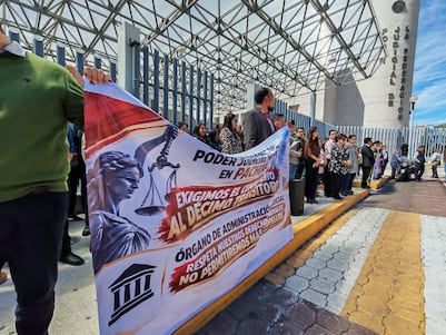Trabajadores del PJF en Hidalgo denuncian jornadas de hasta 16 horas y amenazan con paro
