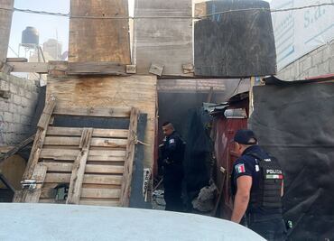 Incendio en fraccionamiento Saucillo de Mineral de la Reforma