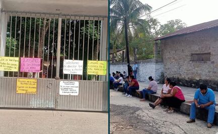 Cierran secundaria en Huejutla por presuntos malos manejos
