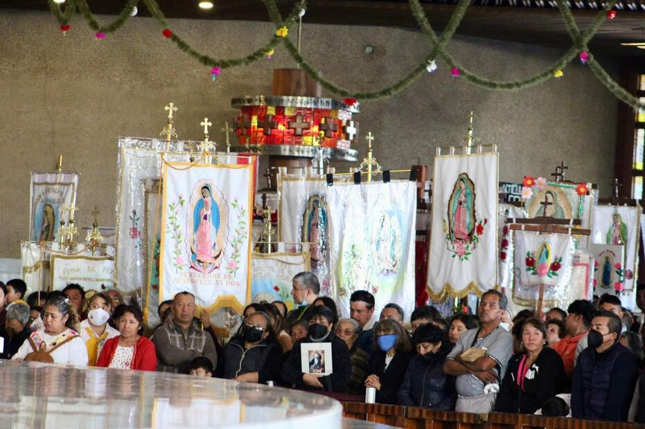 Arquidiócesis de Tulancingo realizó su tradicional peregrinación al Tepeyac | Foto: Javier Quezada