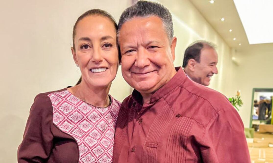 Julio Menchaca se reunió con Claudia Sheinbaum foto: Julio Menchaca