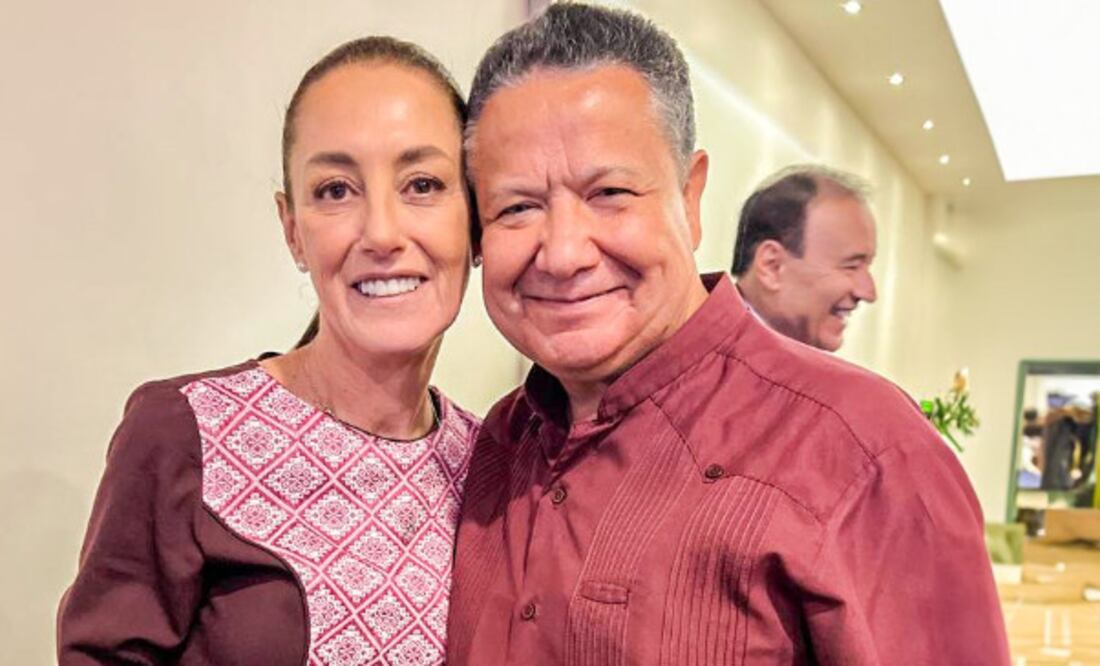 Julio Menchaca se reunió con Claudia Sheinbaum foto: Julio Menchaca