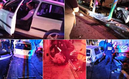 Chavos se estrellan en Plaza Juárez