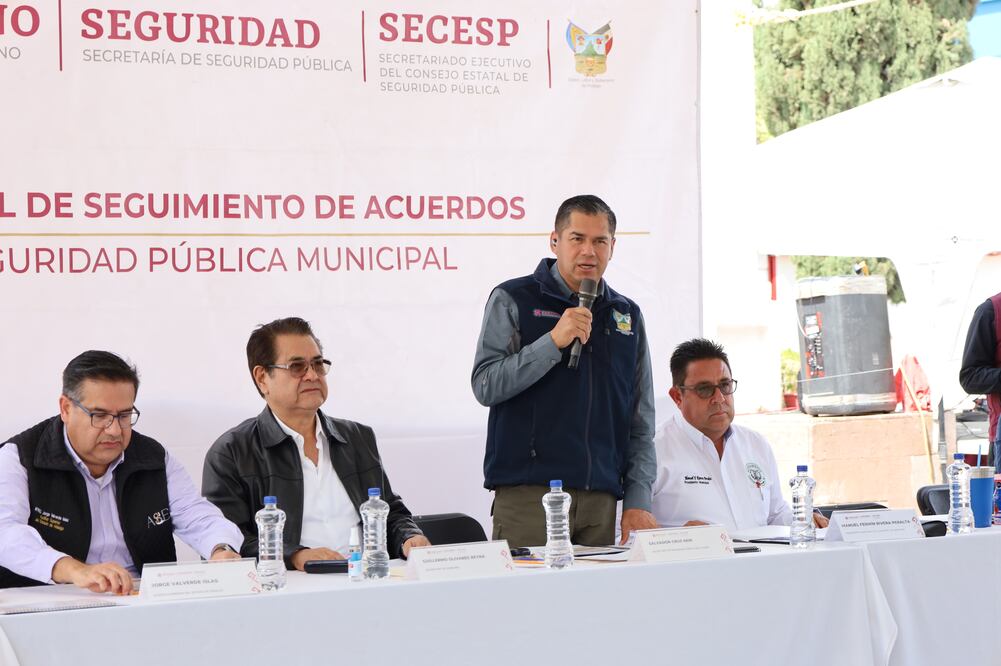 Salvador Cruz Neri, secretario de Seguridad Pública en Hidalgo | Foto: SSPH