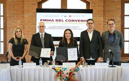 Firman convenio para mapear las expresiones rituales de Hidalgo
