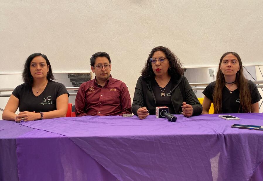 Danza y arte para conmemorar el Día de la Mujer en Pachuca | Foto: Luis Soriano