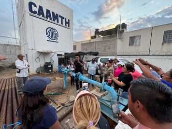 Fallas en pozo y obras de Conagua dejan sin agua a fraccionamientos de Tizayuca