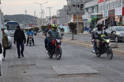 Unos cuantos, pero siguen trabajando mototaxis en Tizayuca