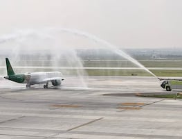 Mexicana opera primer vuelo comercial con modelo de última generación; despega del AIFA con destino a Tulum