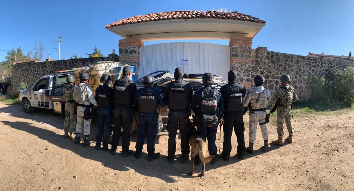 Golpe al robo de combustible en Hidalgo | Foto: SSPH