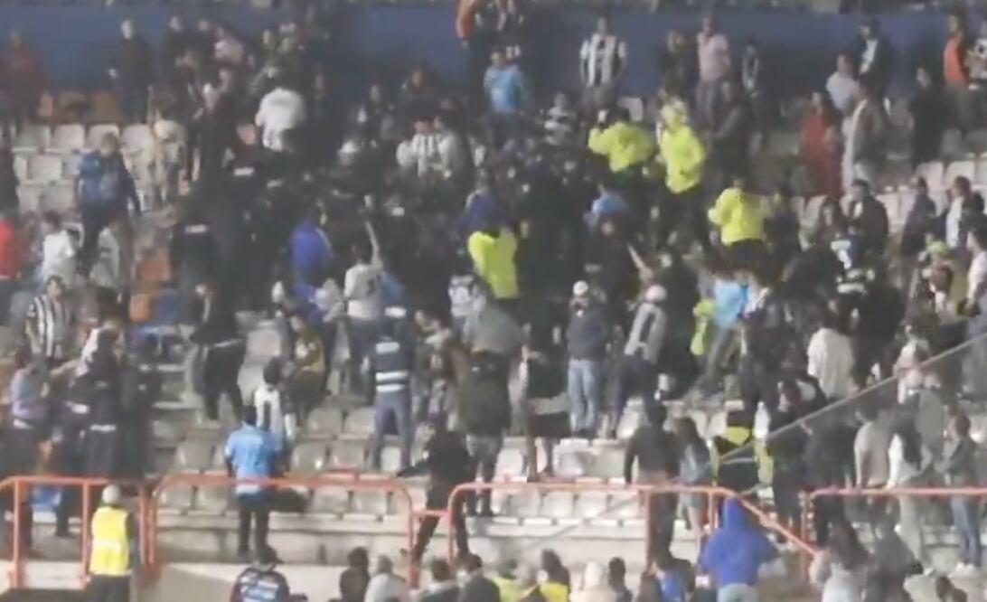 Graves incidentes en el Estadio Hidalgo | Captura de video
