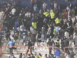 ¡Violencia en la Liguilla! Aficionados protagonizan riña en el estadio Hidalgo durante el Pachuca vs América