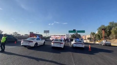 Comienza movilización de AMOTAC en la México-Pachuca