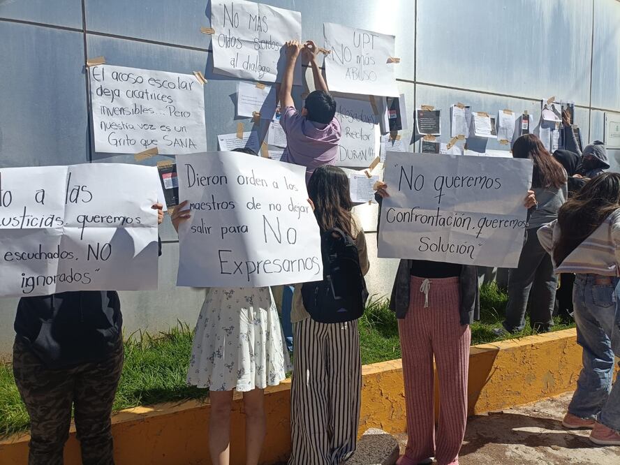 Estudiantes de la UPT exigen destitución del rector por presunta negligencia | Foto: Grisel Lira