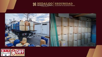 Desmantelan centro clandestino de combustible ilegal en Tepeapulco