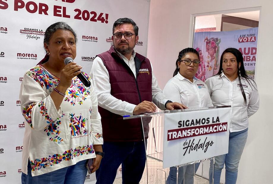 Van cuatro candidatas morenistas que señalan ataques en su contra | Foto: Luis Soriano
