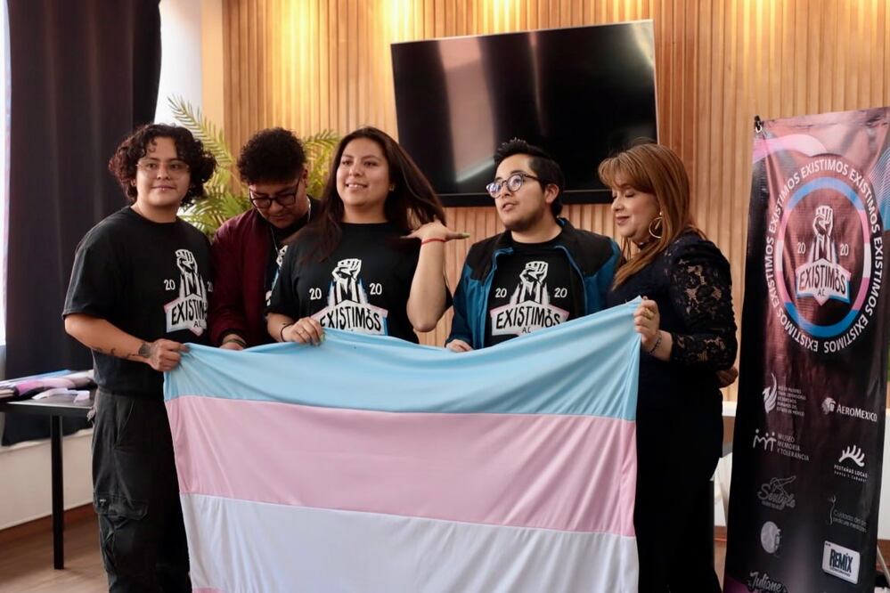 Existimos es una asociación que se creó hace tres años cuya causa es la dignidad y empoderamiento de las personas trans en Hidalgo y fuera del estado | Foto: Luis Soriano