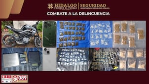 SSPH desmantela tres puntos de venta de narcóticos en Tepeji del Río
