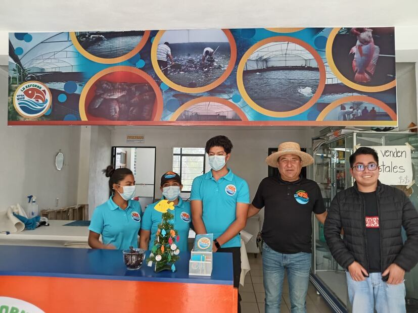 Pobladores de Ixmiquilpan le apuestan a la producción de peces; crean empresa comunitaria | Foto: Especial
