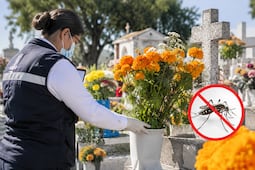 Supervisan panteones en Hidalgo para prevenir riesgos sanitarios por Día de Muertos
