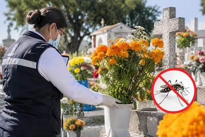 Supervisan panteones en Hidalgo para prevenir riesgos sanitarios por Día de Muertos