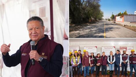 La reconstrucción de la carretera Tolcayuca-Zapotlán está en su segunda etapa