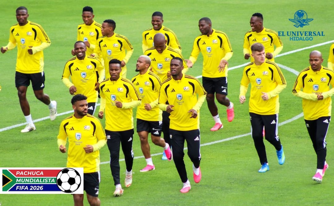 El equipo sudafricano entrenó en el estadio Hidalgo I Foto: Josué Ortiz