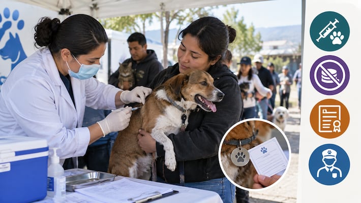 Vacunación antirrábica para perros y gatos será gratuita en Hidalgo
