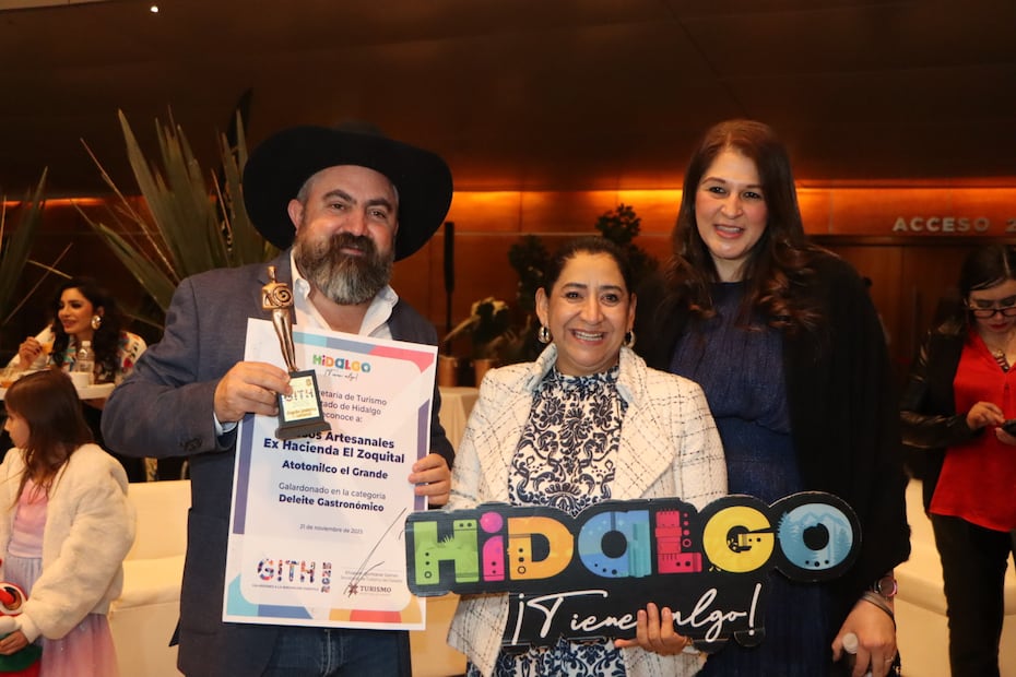 Hidalgo celebró la creatividad y la excelencia en los Galardones a la Innovación Turística 2025 | Foto: Turismo Hidalgo