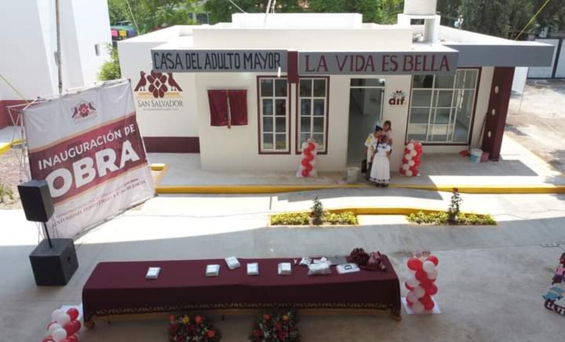 Casa del Adulto Mayor Caxuxi I Foto: REdes Sociales