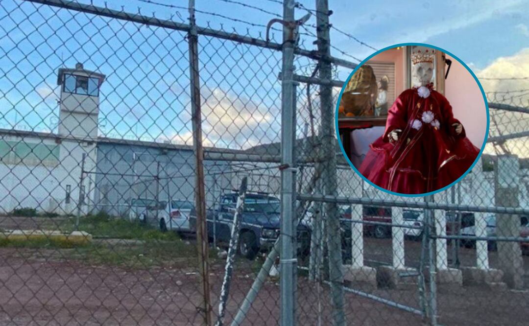 Altares a la Santa Muerte, navajas, repetidores de wifi, así como dosis de droga, fueron decomisadas en los penales de Tula y Actopan En Hidalgo, donde elementos de Seguridad realizaron operativos de revisión. Foto: ilustrativa