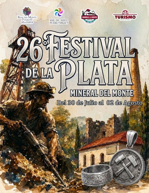Real del Monte alista el Festival de la Plata con más de 100 expositores y expectativa de 80 mil visitantes | Cortesía: Turismo Hidalgo